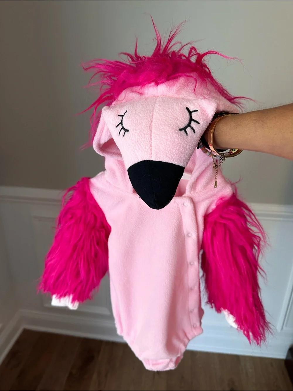 NEW Flamingo Halloween Costume size 6-12 Months